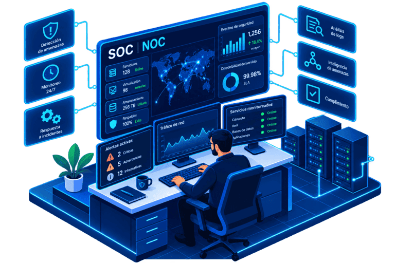 Imagen de SOC y NOC